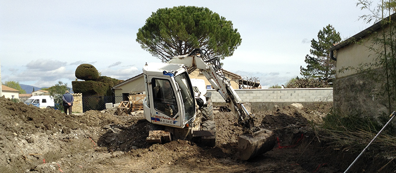 Terrassement et assainissement à Valréas